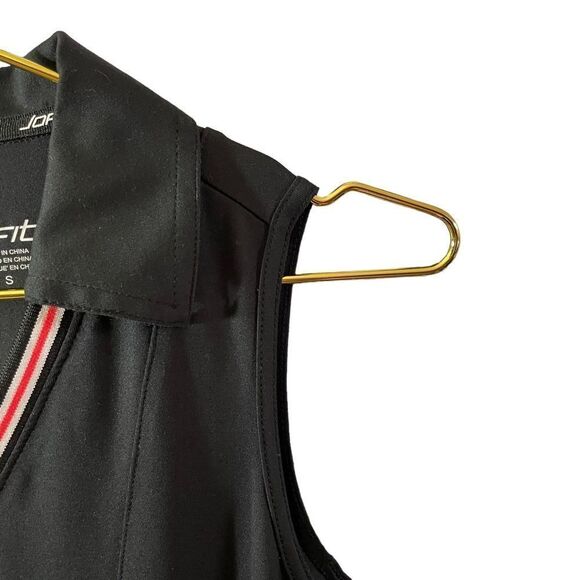 Jofit Black Red Sleeveless Golf Dress Size Small - Picture 4 of 9
